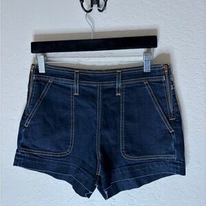 Levi's Dark Blue Jean Shorts